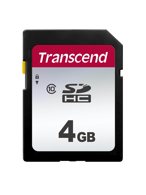Transcend 300S SD - 20MB/s - 4GB