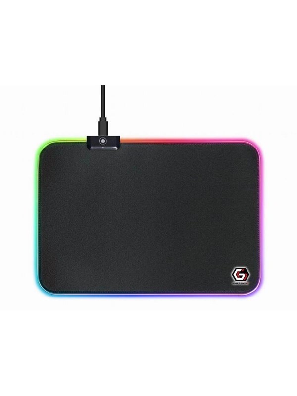 Gembird Gaming mouse pad with LED light effect - medium
