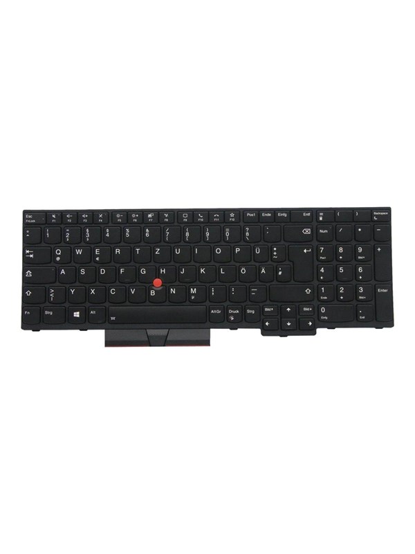 Lenovo Chicony - Kannettavan tietokoneen näppäimistö - vaihtoon - Saksa - Musta