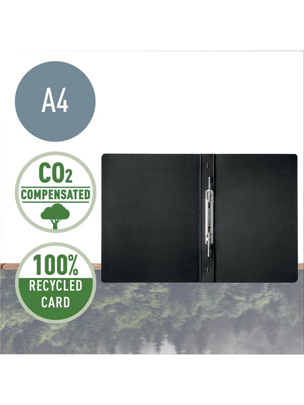 Leitz Recycle kierrekansio A4, musta