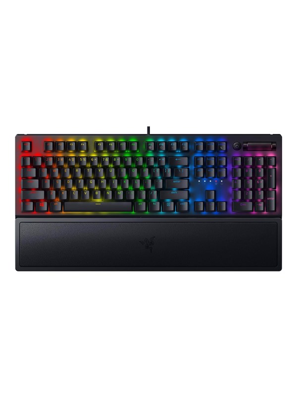 Razer BlackWidow V3 - Keltainen - ND - Näppäimistö - Pohjoismainen - Musta