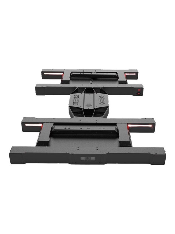 Next Level Racing Traction Platform Part 1/3 NLR-T001A Sim-racing-ohjaamo - Jopa 235 kg