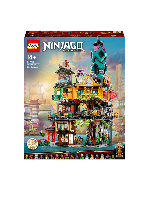 LEGO Ninjago 71741 NINJAGO® Cityn puutarhat