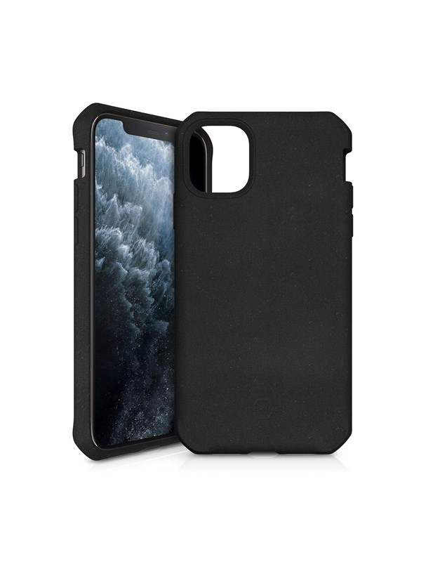 ITSKINS Cover for iPhone 11 Pro Max. Musta