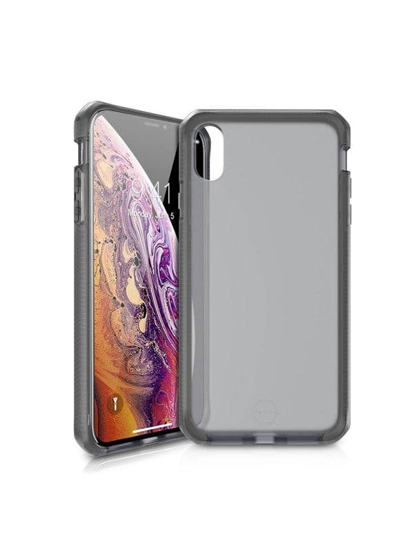 ITSKINS SUPREME FROST cover for iPhone XS / X® - Grey and black