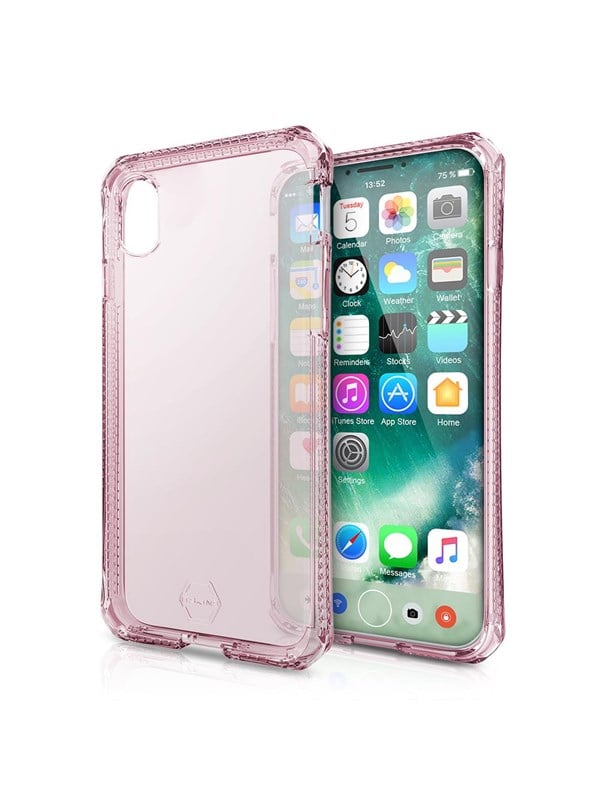 ITSKINS SPECTRUM CLEAR cover for iPhone XS / X® - Pink