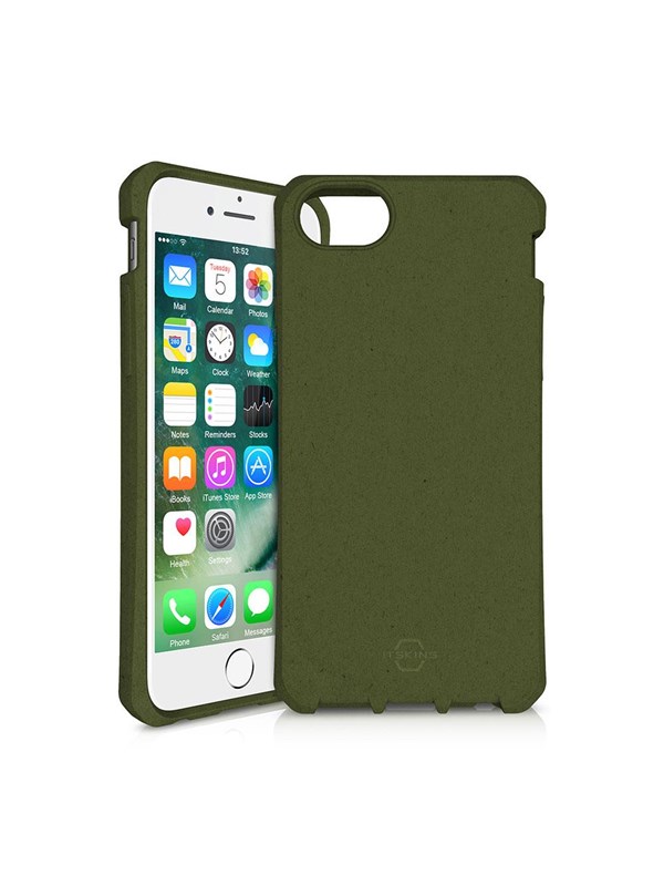 ITSKINS Cover for iPhone 6/6S/7/8/SE 2020. Khaki Vihreä
