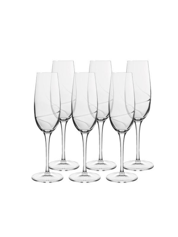 Luigi Bormioli Aero champagne glass - 23.5 cl 6 pcs