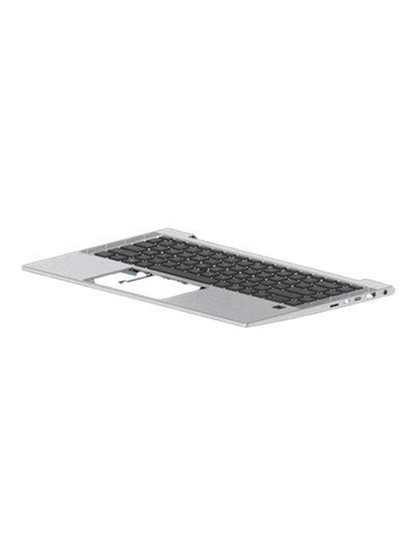 HP Zbook Firefly 14 G7 - Topcover Nordic- BL - Kannettavan tietokoneen näppäimistö - vaihtoon - Pohjoismainen - Harmaa