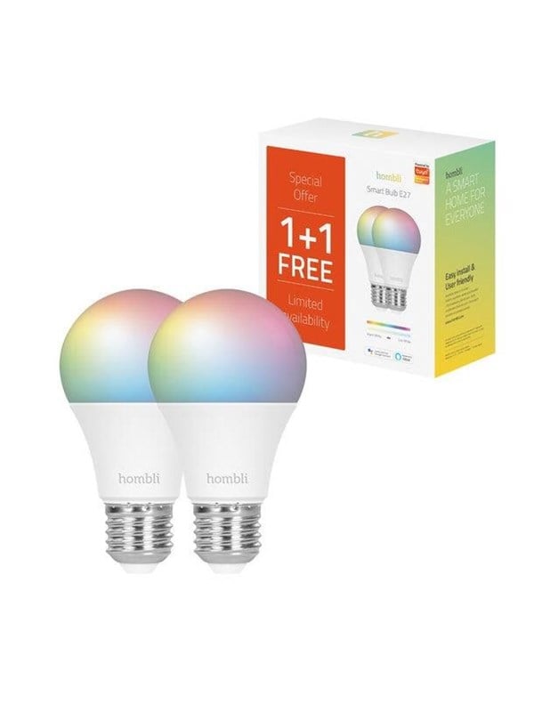 Hombli Älylamppu (9W) RGB + CCT -tarjouspakkaus
