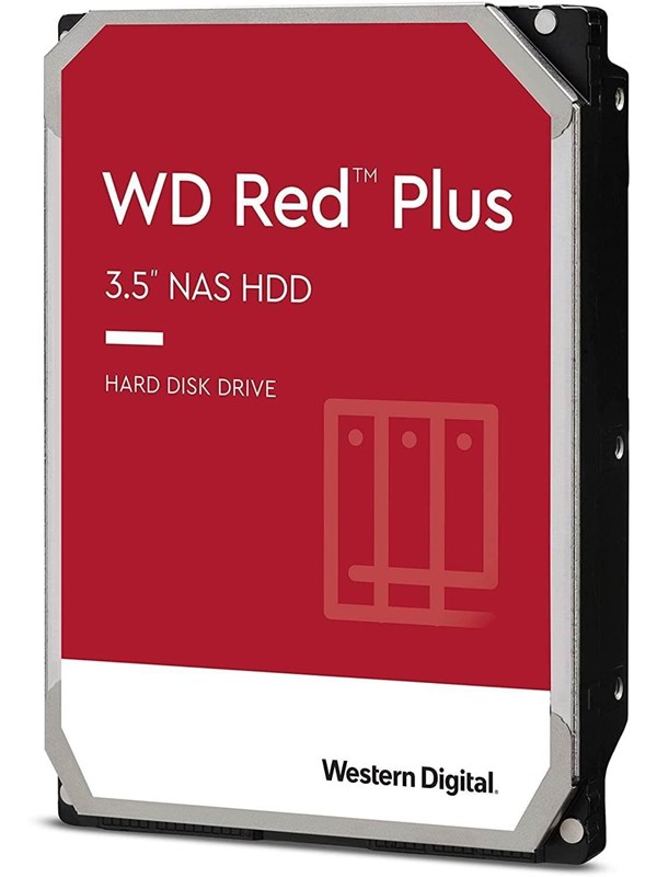 WD Red Plus - 12TB - Kovalevy - WD120EFGX - SATA-600 - 3.5"