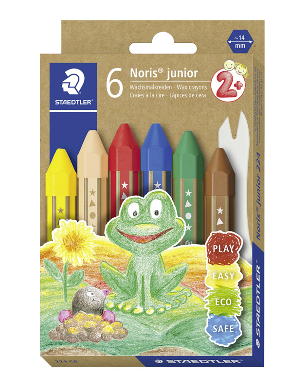 Staedtler Vaha crayon Noris junior 6pcs box