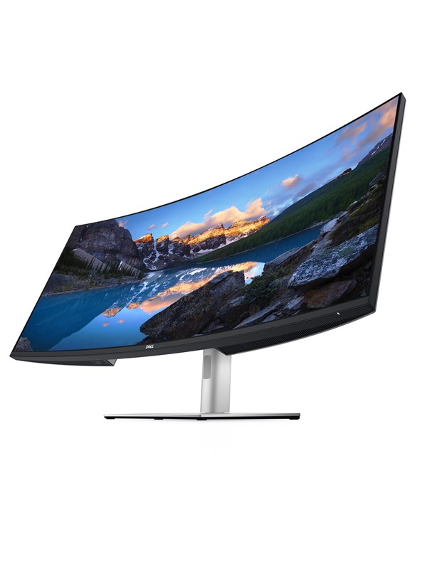 39" Dell UltraSharp U4021QW - 5120x2160 (WUHD) - IPS - 90 W USB-C HUB - Kaareva