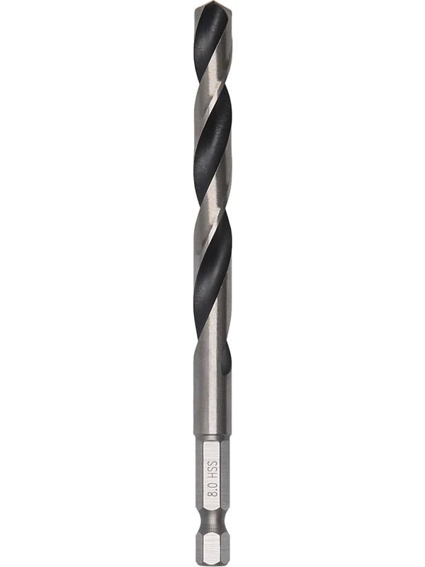 Bosch HSS PointTeQ Hex ‑poranterä, 8,0 mm, 5 kpl 8.0 mm