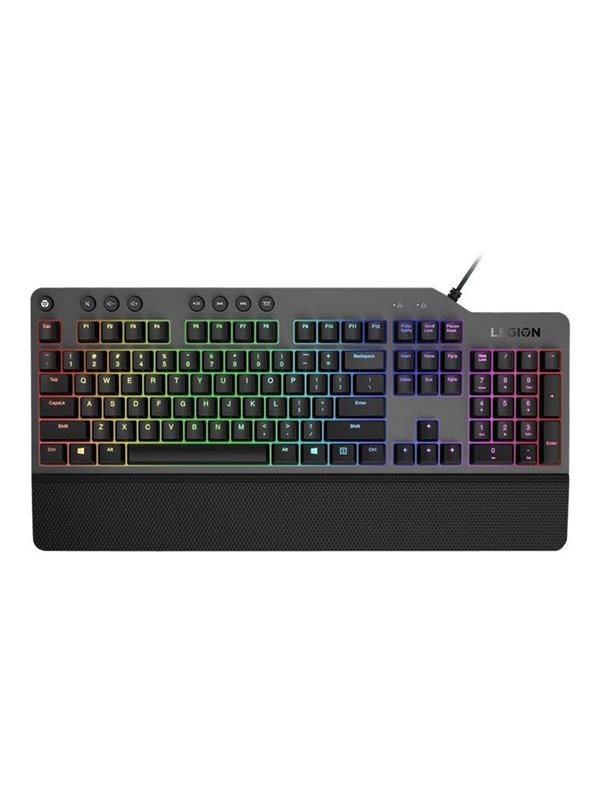 Lenovo Legion K500 - Näppäimistö - Englanti (US) - Harmaa