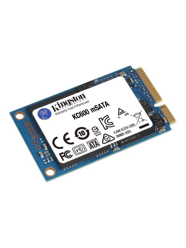 Kingston KC600 SSD - 256GB - SATA-600 - mSATA