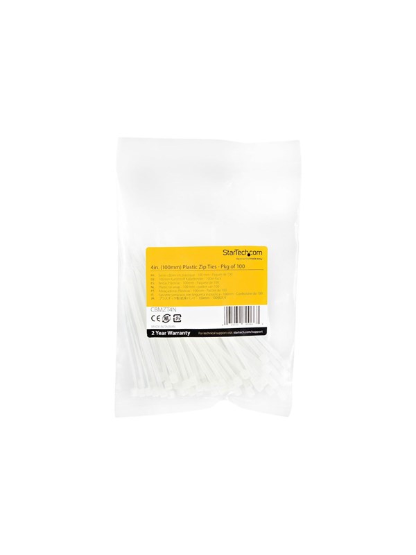 StarTech.com Cable Ties 2mm 100 pcs.