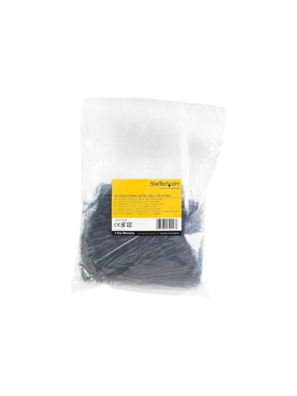 StarTech.com Kaapelisiteet 2mm 1000 kpl.