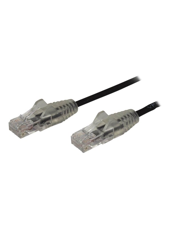 StarTech.com 1.5m Slim LSZH CAT6 Ethernet Cable. - Musta - 1m