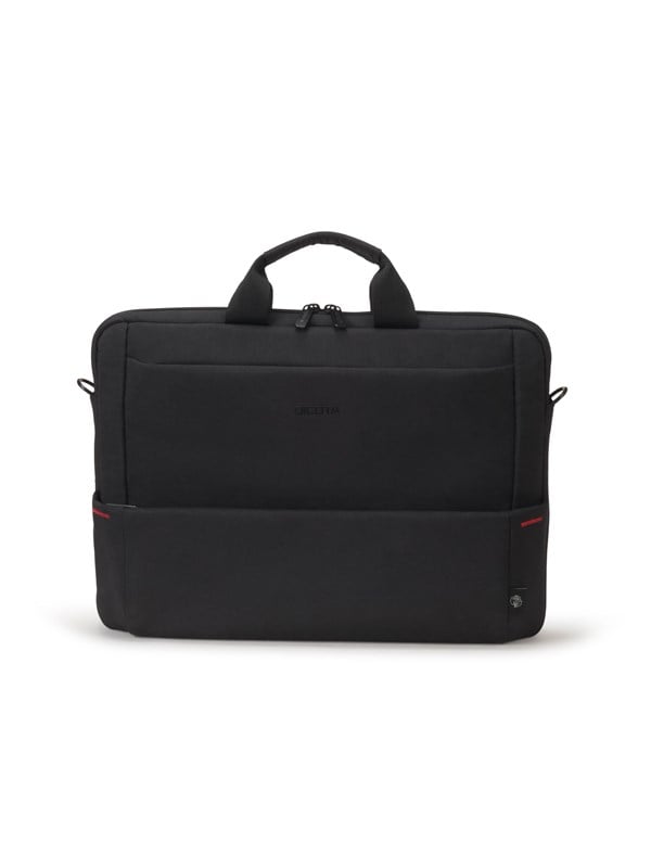 Dicota Slim Plus Eco Base Kannettavan laukku sopiva Laptop 15.6" | Musta