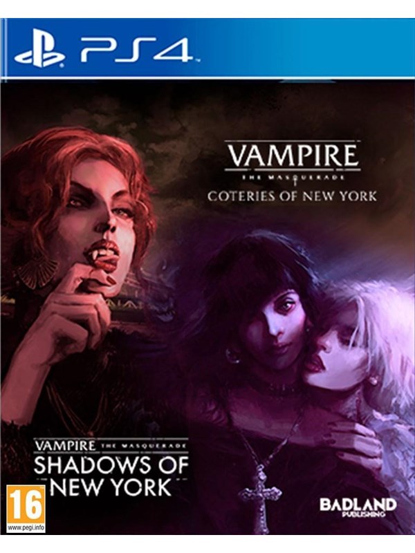 Vampire: The Masquerade - Coteries of New York and Shadows of New York - Sony PlayStation 4 - Seikkailu
