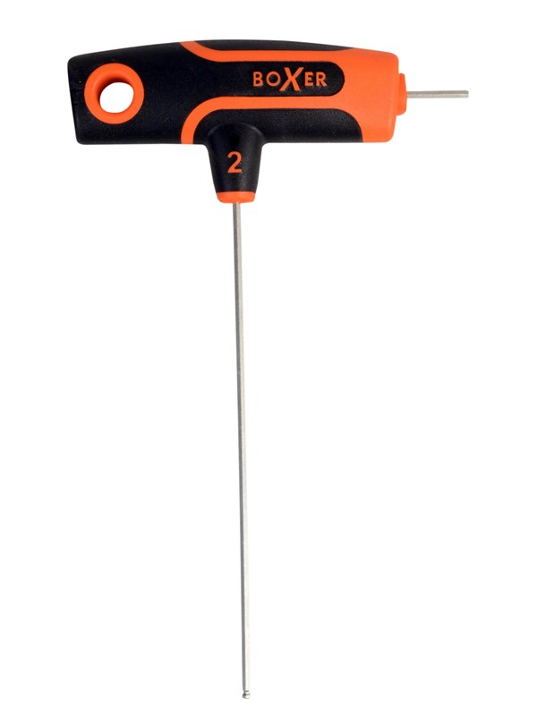 Boxer Pallopäinen T-kahvainen kuusiokoloavain - 2,0 mm