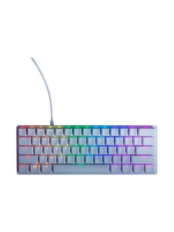 Razer Huntsman Mini Linear - Mercury - Yhdysvallat - Näppäimistö - Englanti (US) - Valkoinen