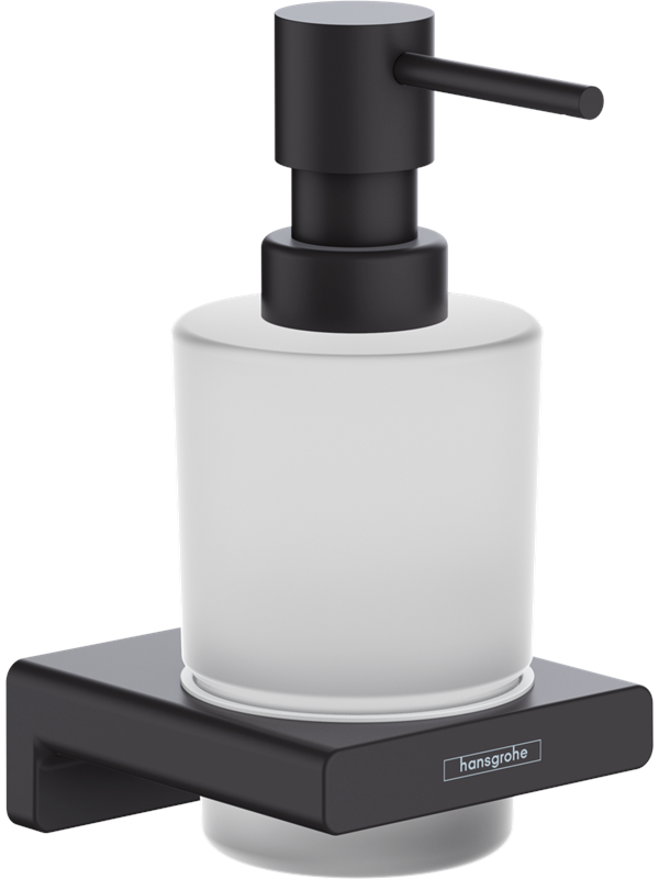 Hansgrohe addstoris liquid soap dispenser matt Musta