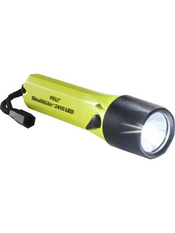 Wareco Flashlite peli 2410 stealthlite LED atex zone 0 Keltainen