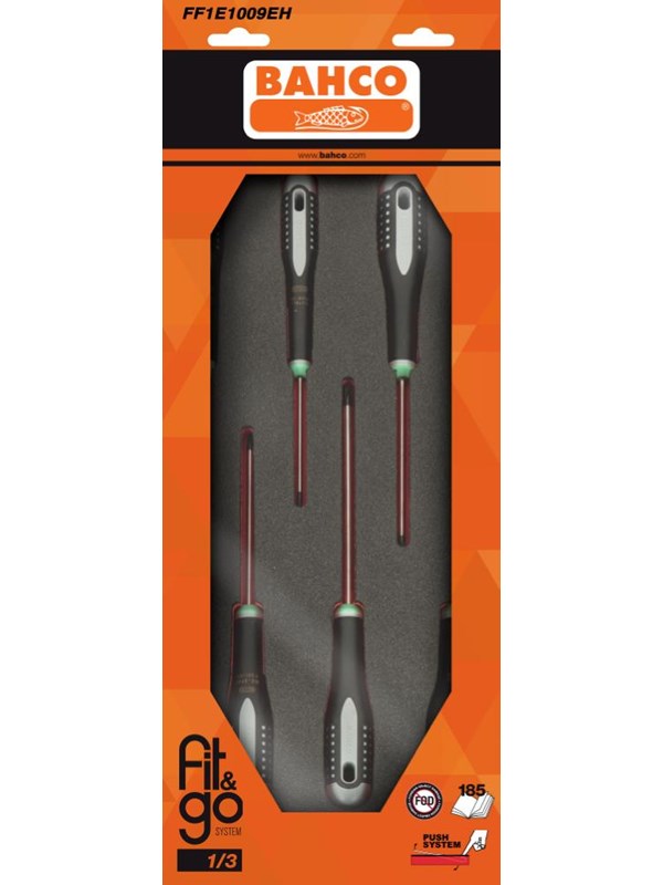 BAHCO fit&go 1/3 inlay screwdrivers