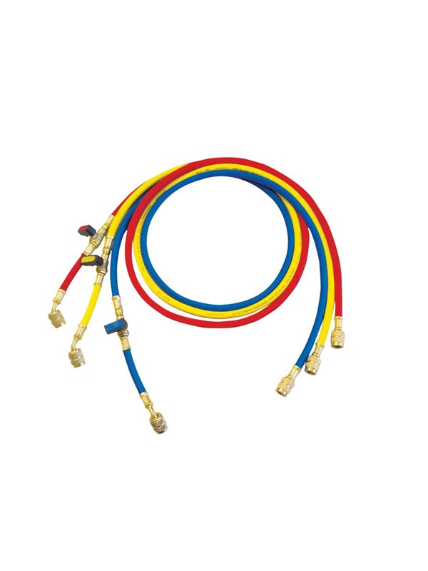 Andersen & Nielsen Rothenberger set of 3 pressure hoses 1.5m 1/4 sae