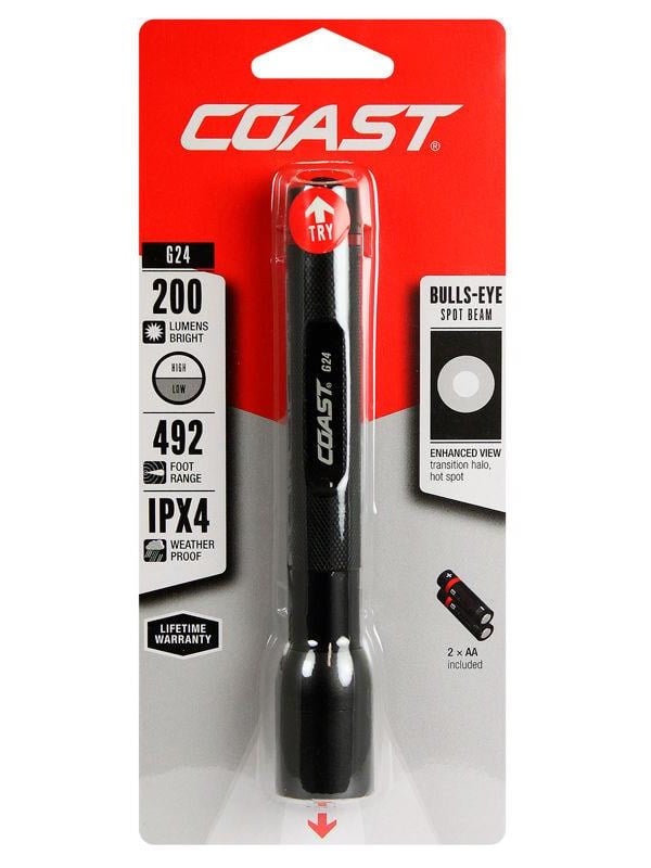 Coast Rannikon taskulamppu g24 200 lumenia
