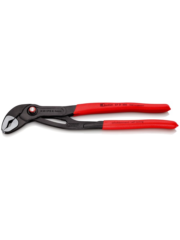 KNIPEX Cobra® QuickSet, Hightech-vesipumppupihdit