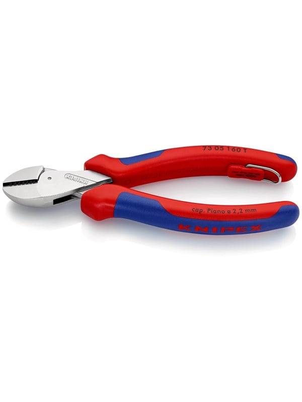 KNIPEX X-Cut®, Kompakti sivuleikkuri, hyvä voimansiirto