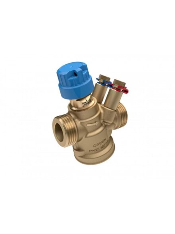 Danfoss ab-qm 4.0 tasapainotus- ja säätöventtiili dn15 ulkokierrekannalla