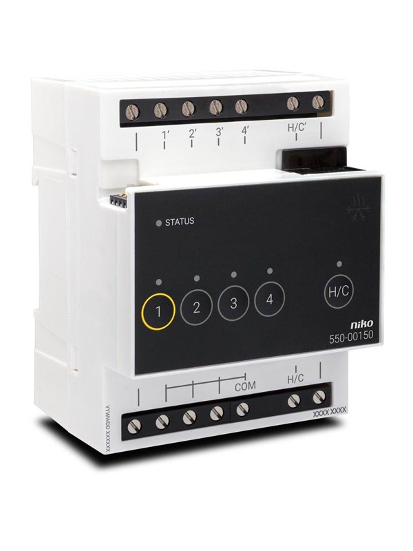 Niko-Servodan Heating tai Jäähdytys module for niko home control