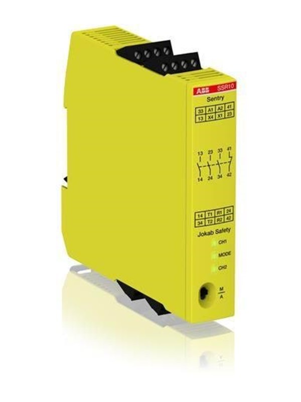 Jokab Safety Safety relay sentry ssr10 24vdc - 3 Ei + 1 nc - Ei time delay