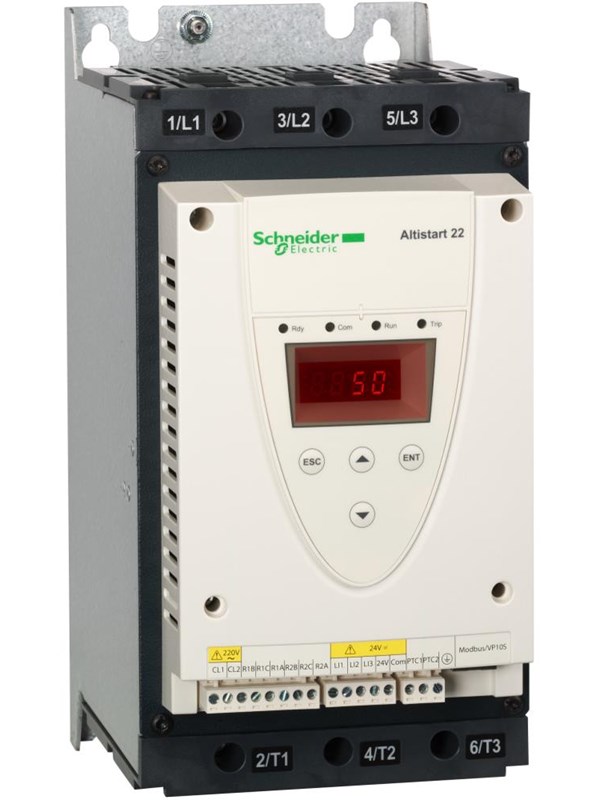 Schneider Electric Er supplyElektroninen pehmeä käynnistys ohjaus 220V virtalähde