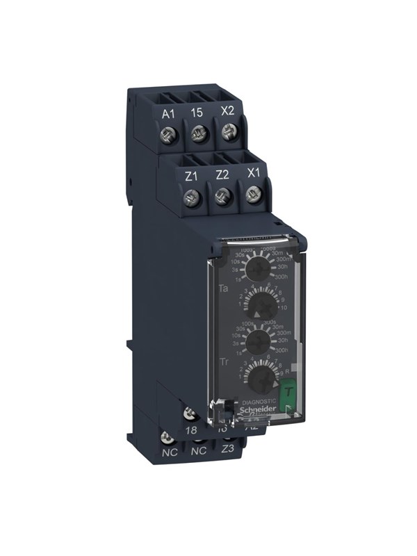 Schneider Electric Ajastin monitoiminen vilkkuva 1s-300h 1 vaihtokosketin 8a 24-240v