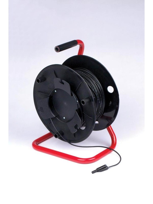 Elma Instruments Cable drum 50m Musta