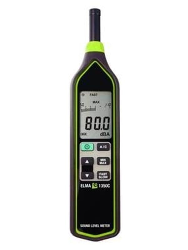 Elma Instruments Elma 1350 sound level meter with Laukku