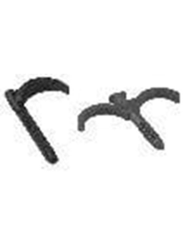 Roth pipe hook 80 mm single for 14 - 3/4"" mm pipes
