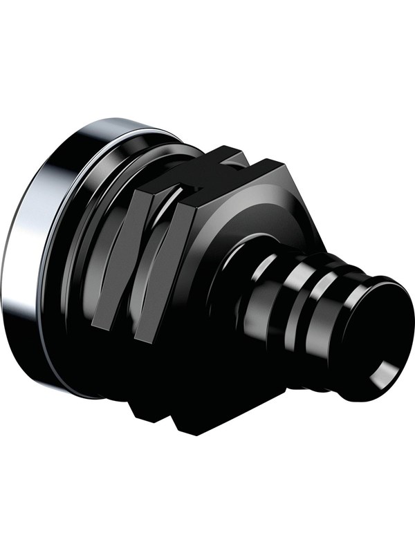 Uponor q&e adapter female thread ppsu Musta 16 mm x 12