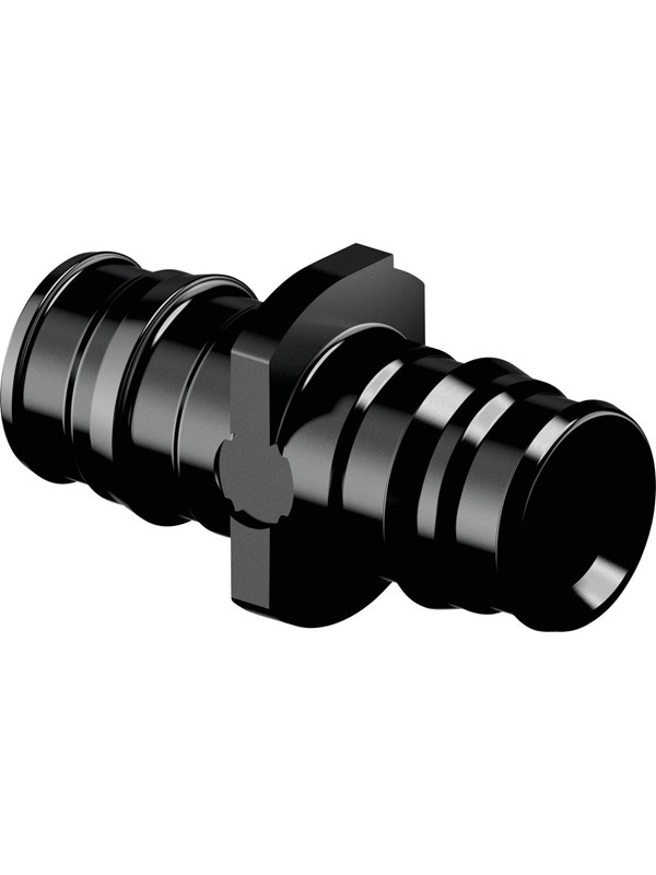 Uponor q&e coupling ppsu Musta 16 mm