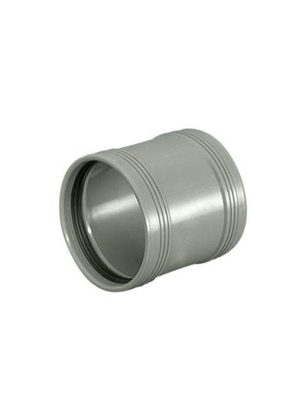 Wavin Wafix pp double socket sleeve ø50 mm Harmaa