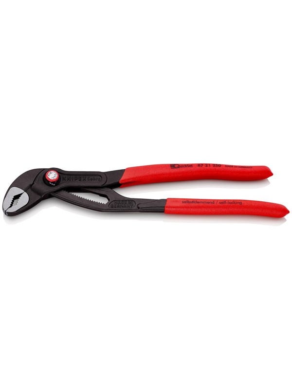KNIPEX Cobra® QuickSet, Hightech-vesipumppupihdit