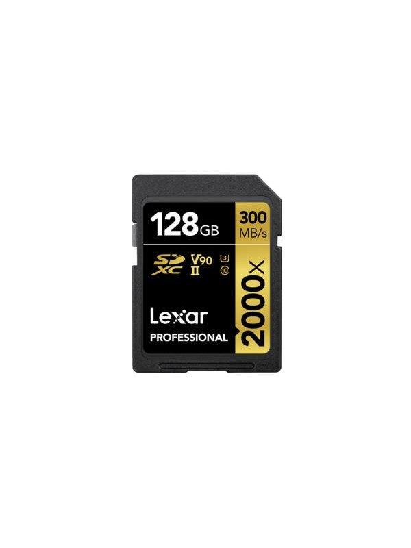 Lexar Professional Gold 2000x SD - 300MB/s - 128GB