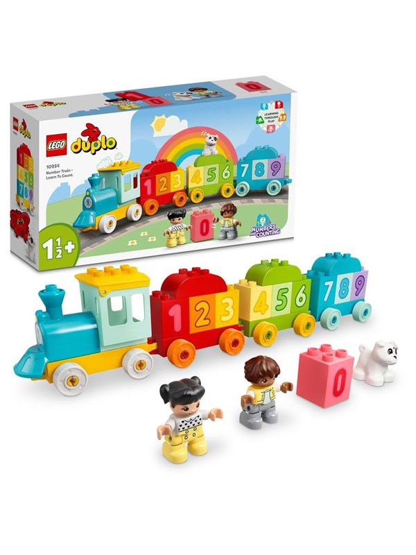 LEGO DUPLO 10954 Numerojuna - opi laskemaan