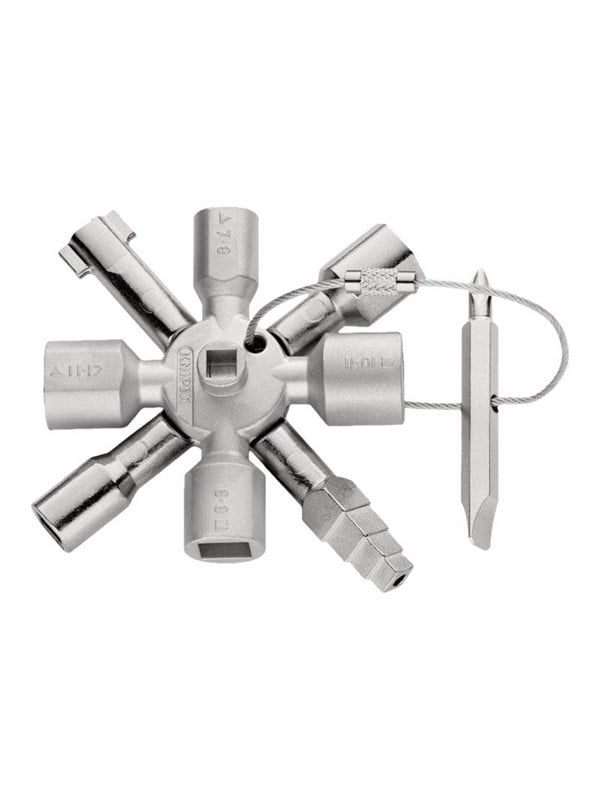 KNIPEX TwinKey®, tavanomaisiin kaappeihin ja sulkujärjestelmiin