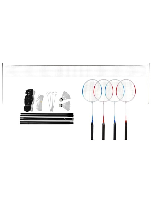 Badmintonsæt - 4 spillere